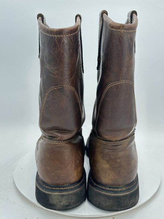 Wolverine W10085 Floorhand Men Size 12M Dark Brown Leather Steel Toe Work Boot main image 10